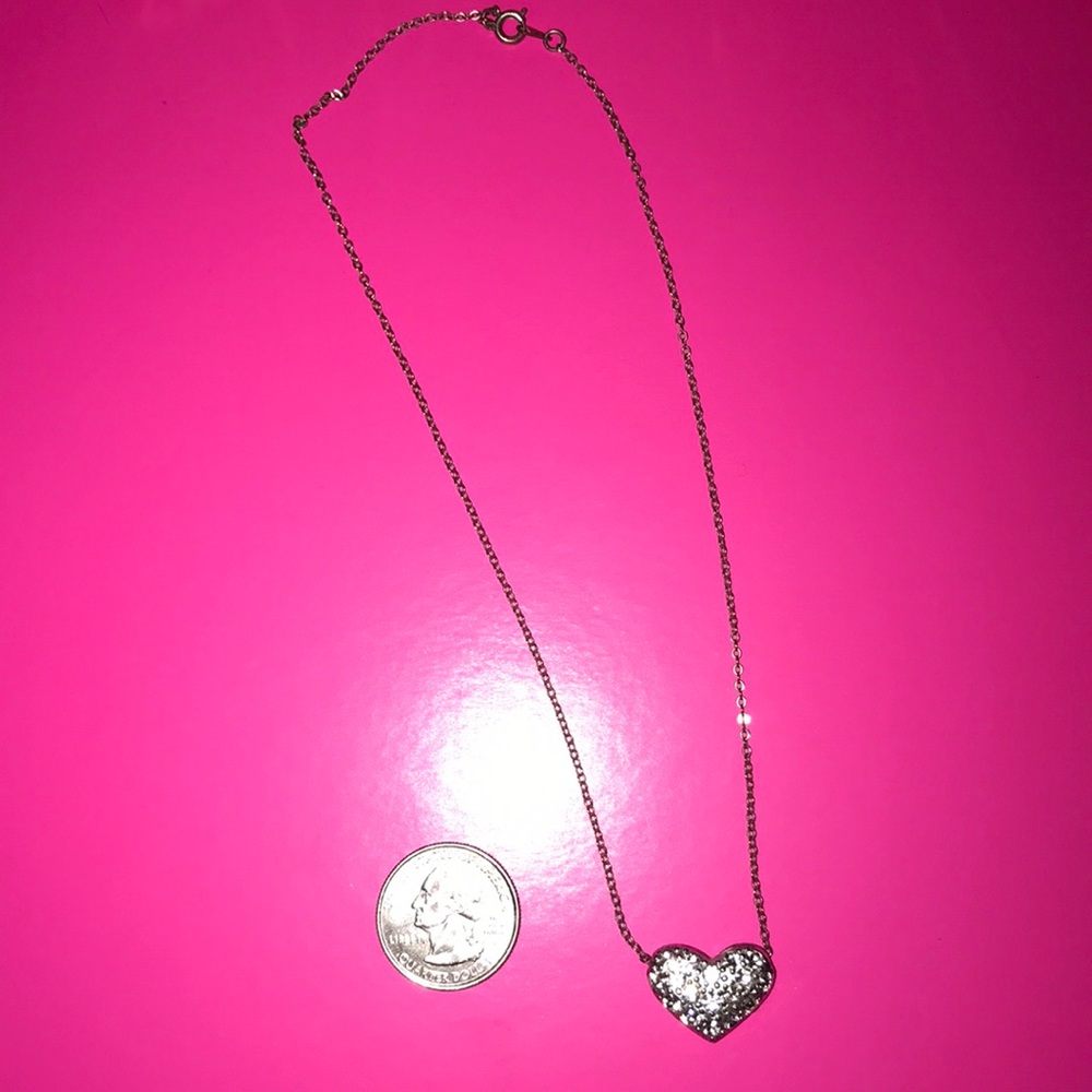 Heart statement necklace  - used and sterilized